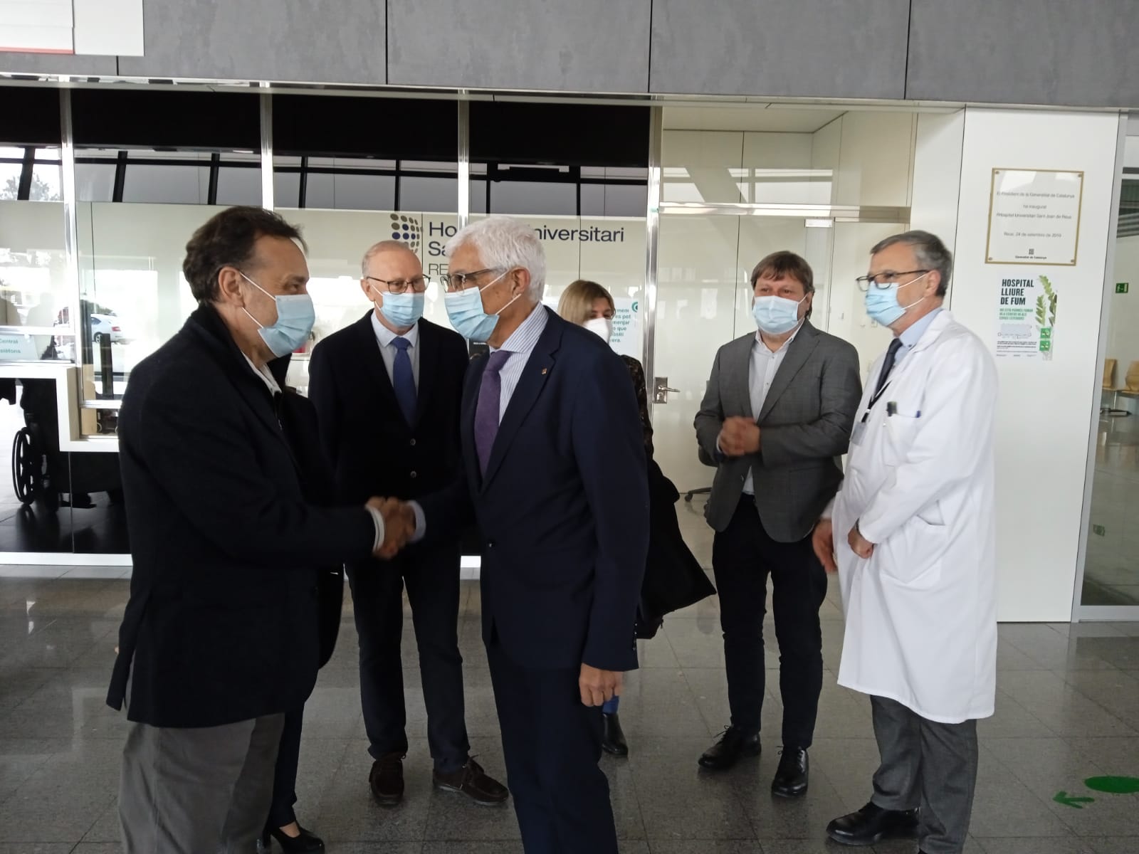 Inauguració dels laboratoris de recerca biomèdica de l'IISPV.